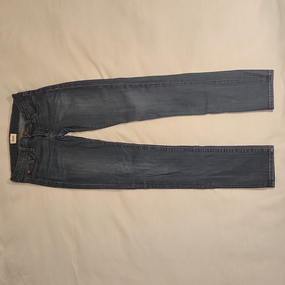 Hudson Jeans Slim Skinny Jeans in Medium Blue